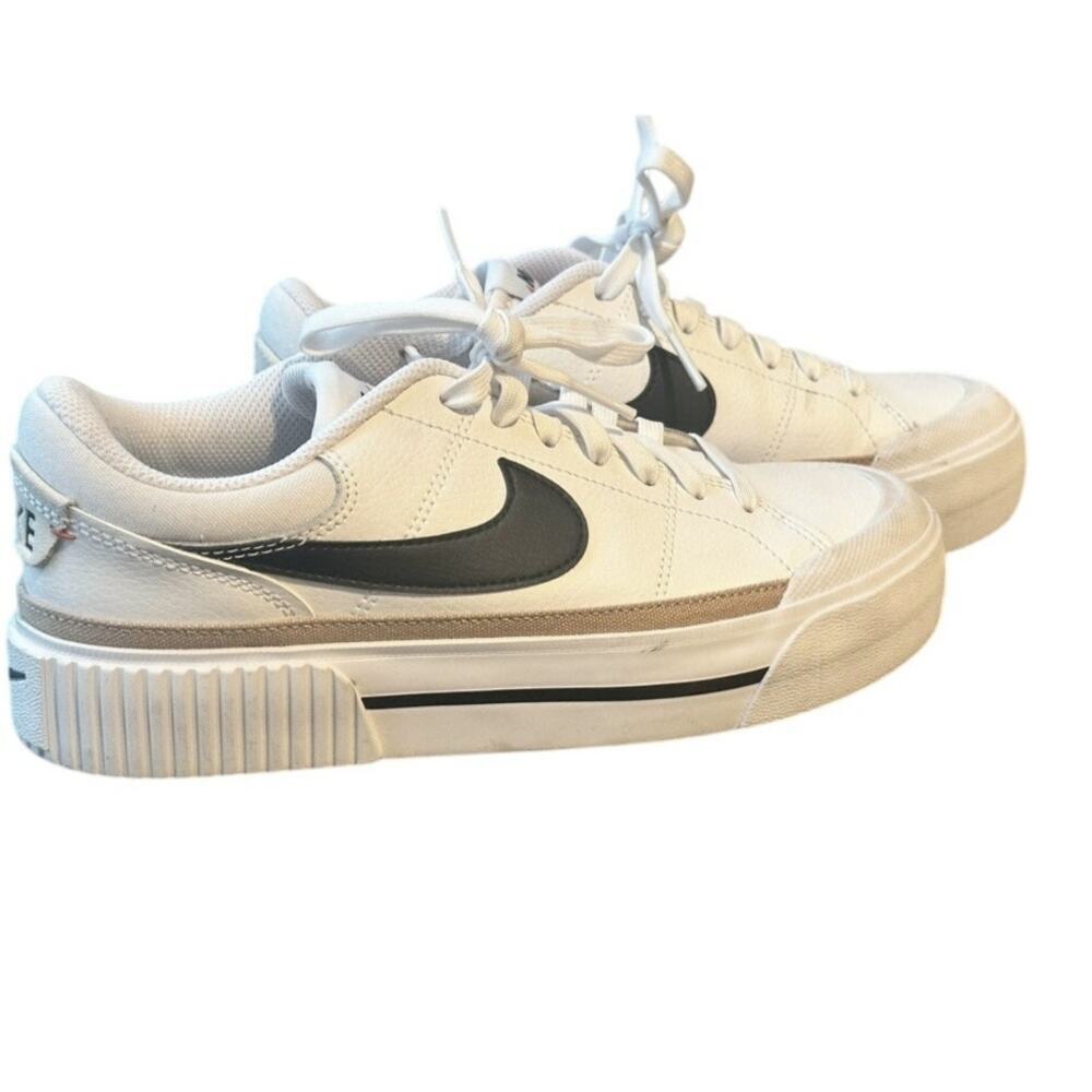 Nike - Court Legacy Lift Sneakers - Size 7.5W - Picture 7 of 9